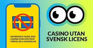 Casino utan licens - Gratis spel och fördelar