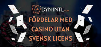 Casino utan licens - Gratis spel och fördelar